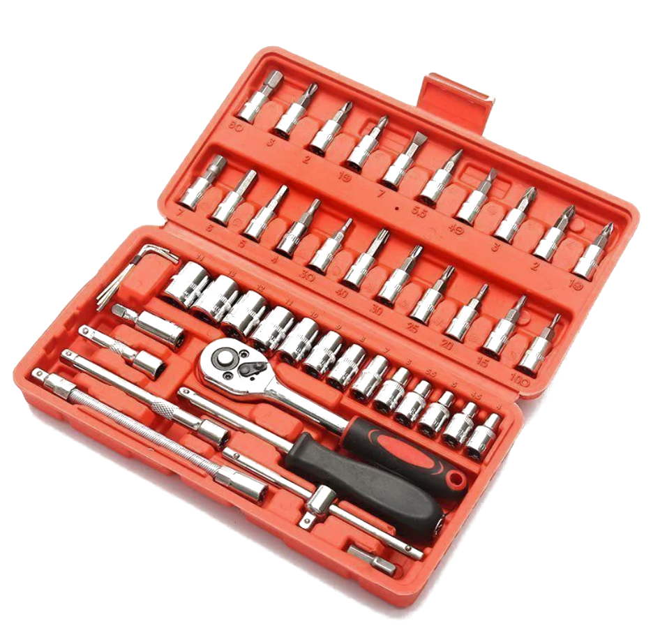 46 PCS Socket Wrench Set